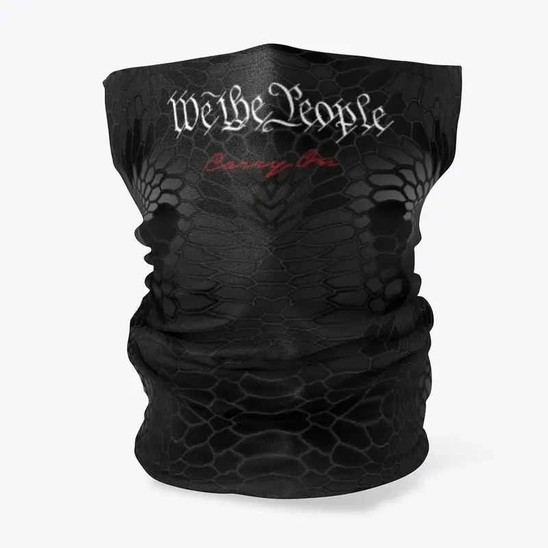 Carry On Black Snakeskin We The People