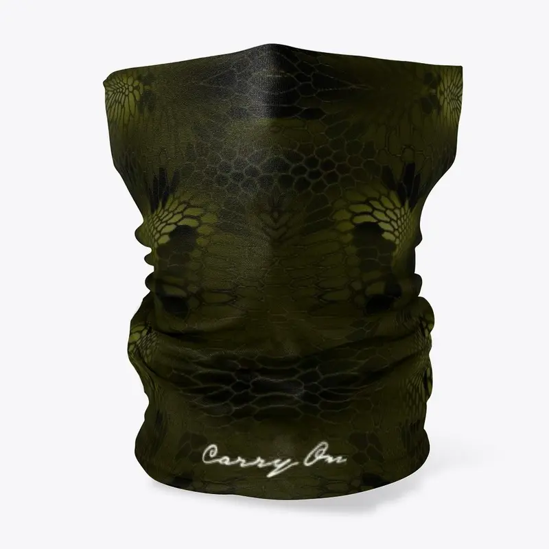 Carry on Green Snakeskin Gaiter